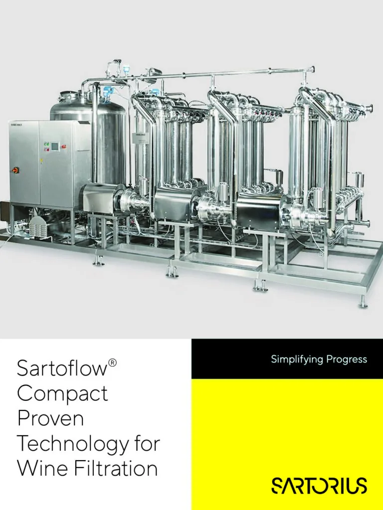 Portada: Sartoflow Compact: filtración tangencial