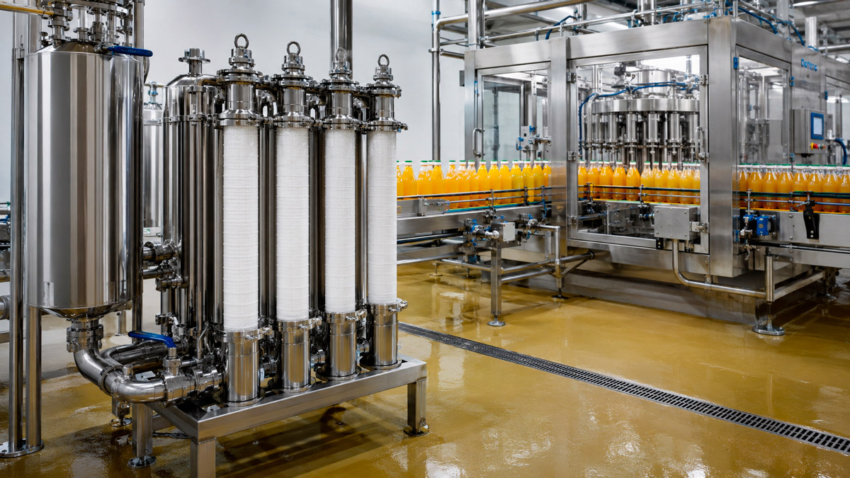 Filtros de pliegues industriales para procesos de filtración carcasas de cartuchos