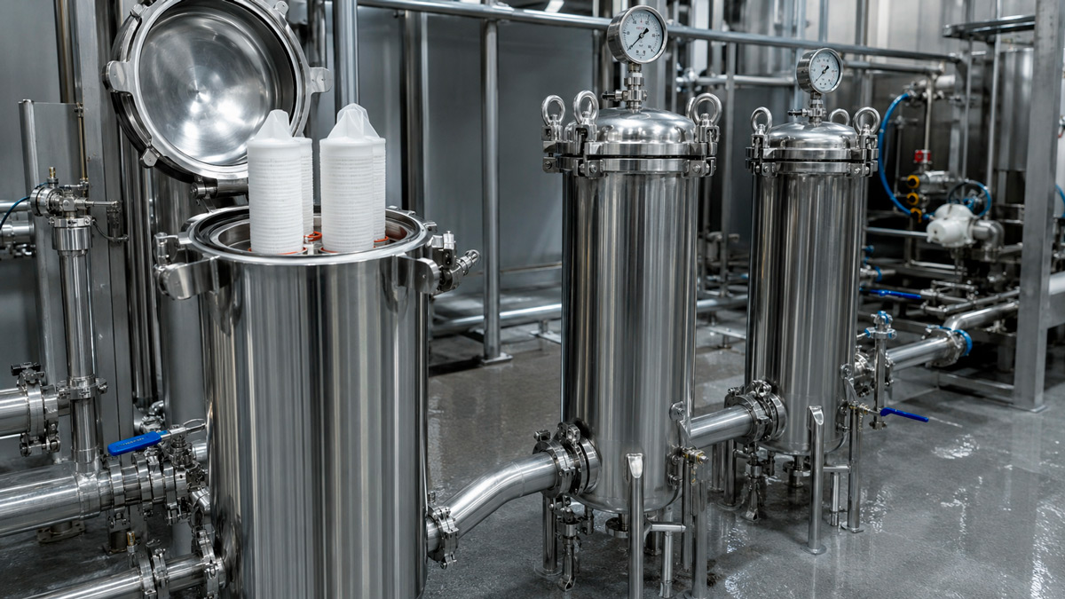 Filtros de pliegues industriales para procesos de filtración psf