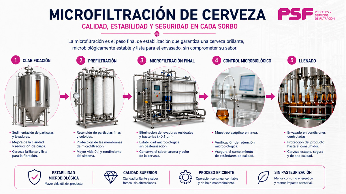 Inforgrafia cerveza microfiltrada