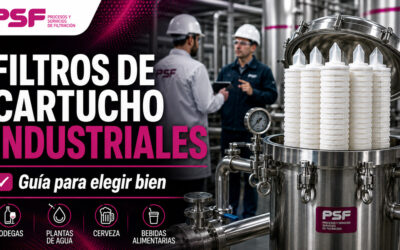 Filtros de cartucho industriales: guía completa
