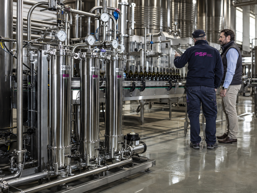  filtros Sartorius para filtración industrial de vino, cerveza, agua y bebidas en España