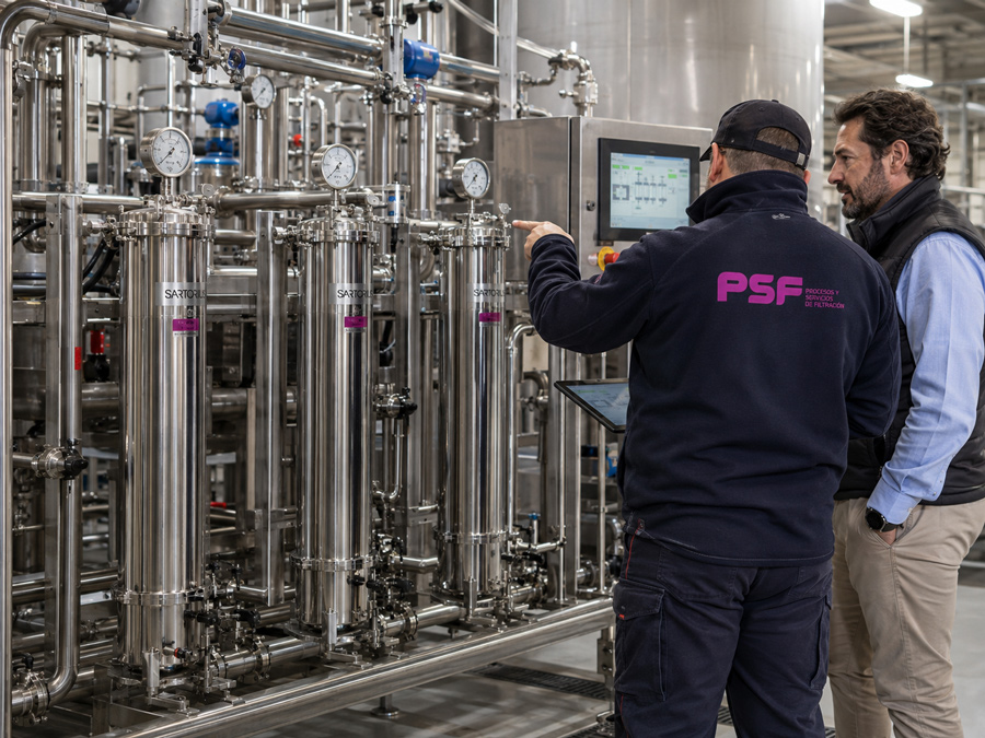  asesoramiento técnico en filtros Sartorius para industria alimentaria y bebidas