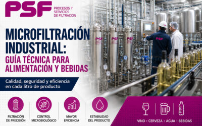 Microfiltración industrial: guía técnica PSF