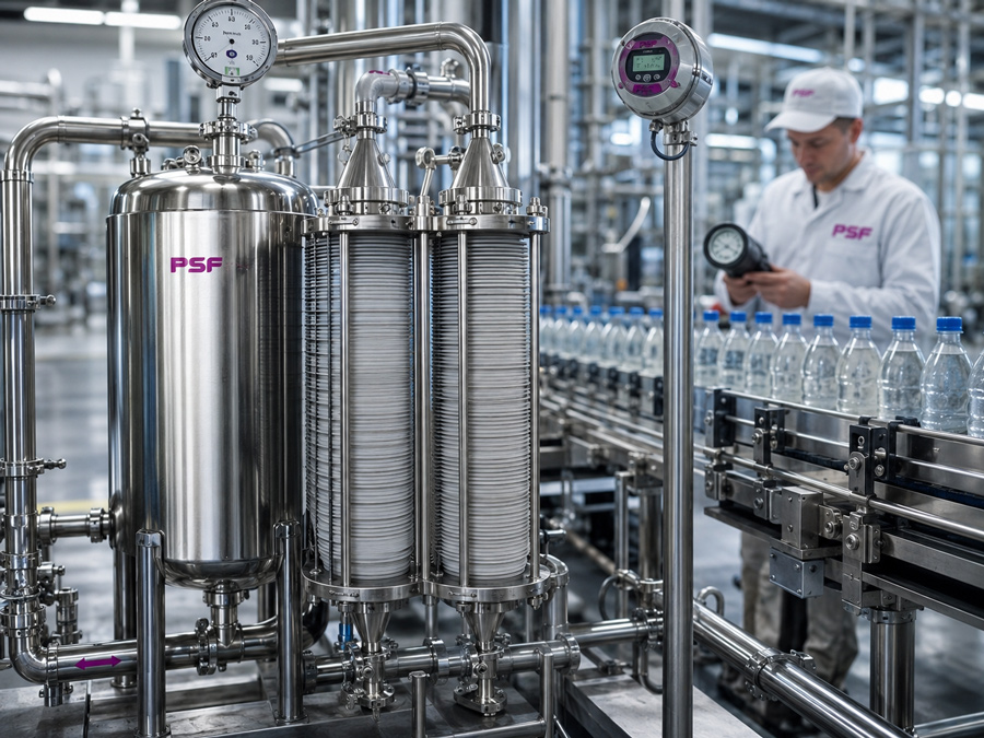 módulos filtrantes lenticulares jumbo para filtración industrial de bebidas y alimentación