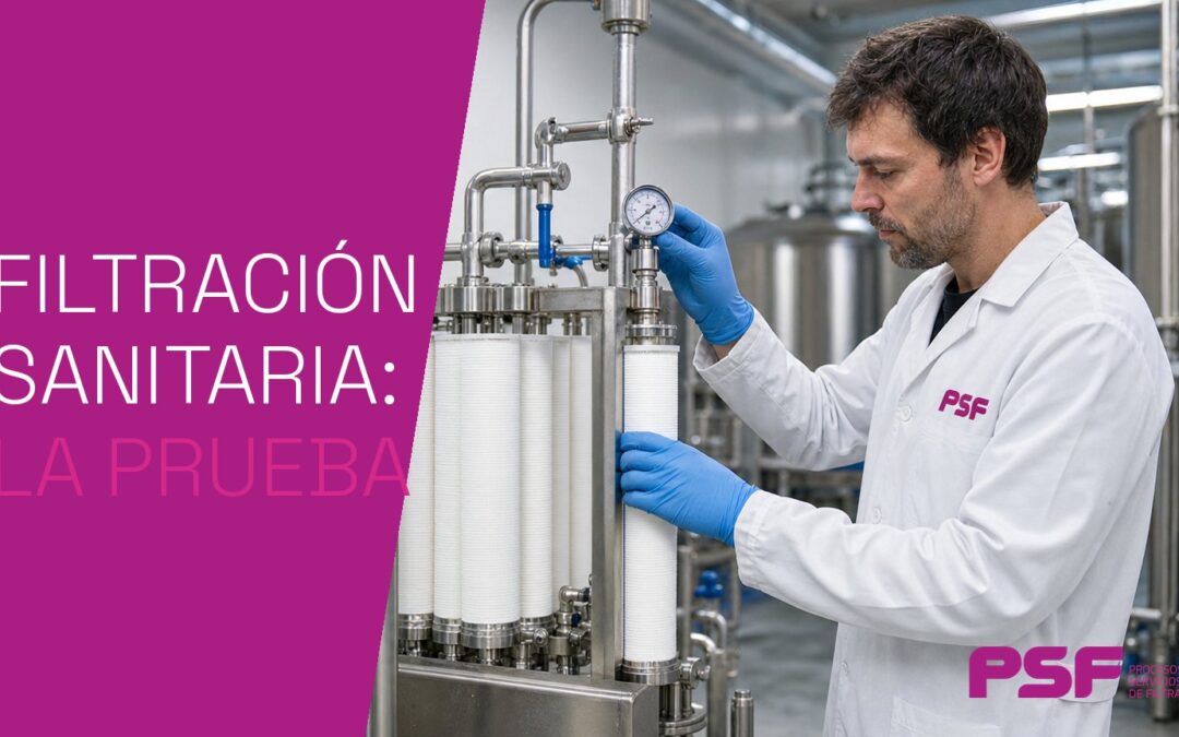 Filtración sanitaria en la industria: cómo demostrar que cada lote es seguro