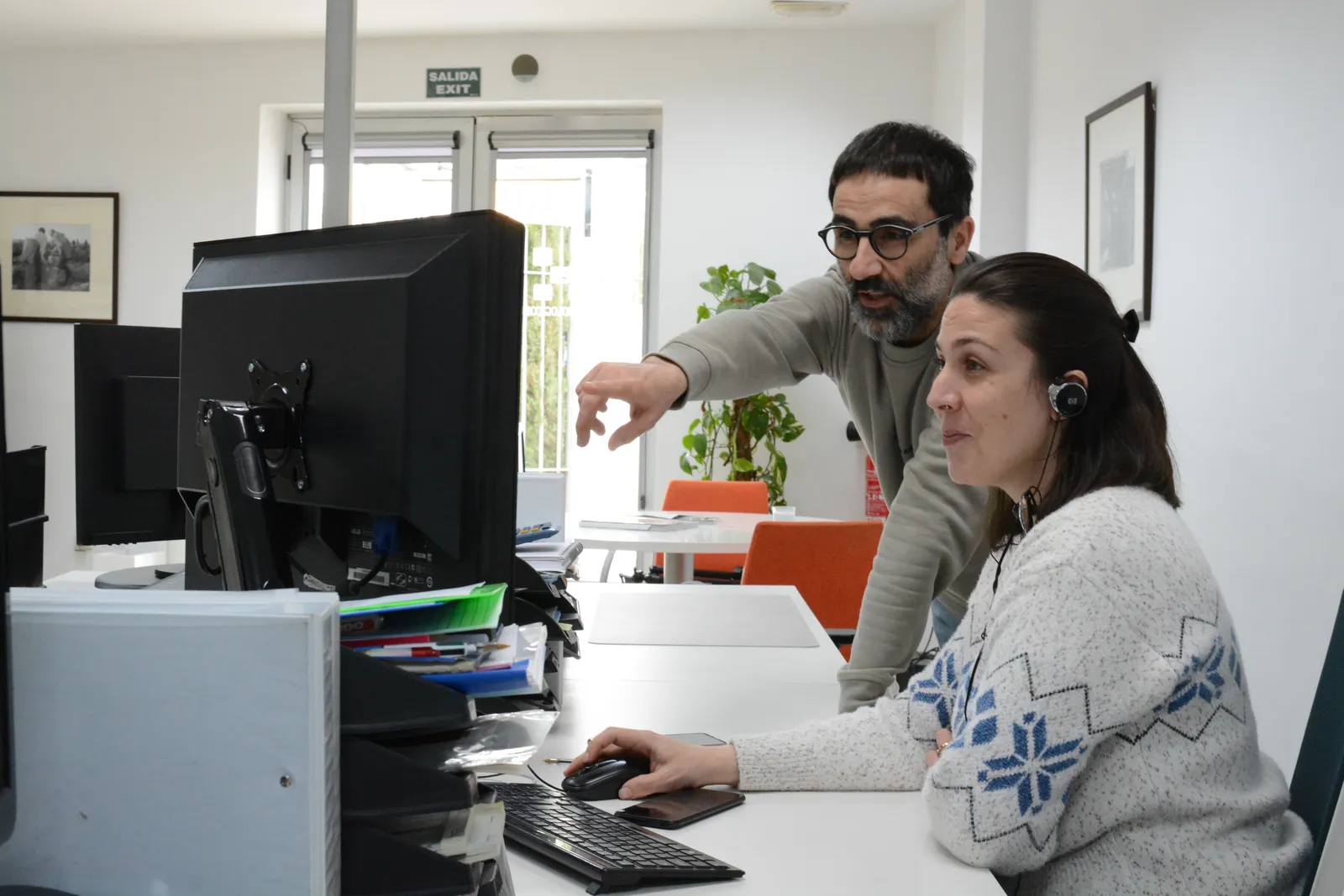 Oficina técnica de PSF preparando una propuesta